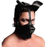 Pup Puppy Play Hood + Breathable Ball Gag