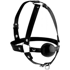 Strict - Head Harness with Ball Gag 1.5"