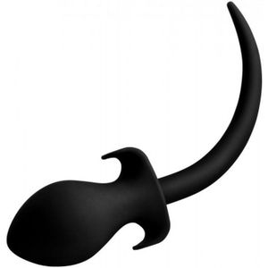 Master Series - Woof XL Silicone Puppy Tail butt plug