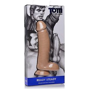 Ready Steady - Realistische Dildo met Ballen - 26 cm