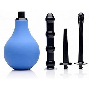 Master Series - Premium One-way Valve Anal Douche Set