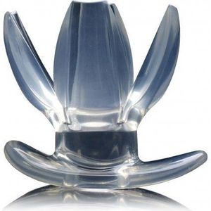 Master Series - Clawed Holle XL Buttplug - Transparant