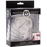 Master Series Annex Clear Cockring En Ballstretcher