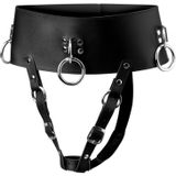 Forced Orgasm Wand Holder Belt - Black