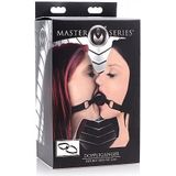 Master Series - Doppelganger Silicone Double Mouth Gag - Bla