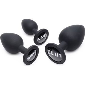 Dirty Words Buttplug Set