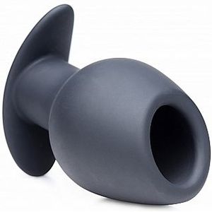 Ass Goblet Silicone Hollow Anal Plug-Small