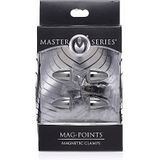 Mag Points Magnetic Nipple Clamp Set - Black