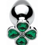 Lucky Clover Gem - Medium - Silver