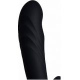 17X P-TRIGASM 3-in-1 Silicone Prostate Stimulator - Black