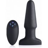 10X Inflatable + Vibrating Silicone Anal Plug