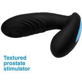 7x P-Thump Tapping Prostate Vibe with Remote Control - Black