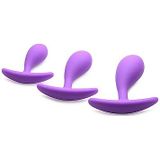 Booty Poppers Silicone Anal Trainer Set - Purple
