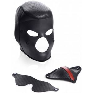 Scorpion Hood With Removable Blindfold and Face Mask