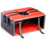 Queening Chair - Black and Red