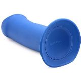 Squeezable Thick Phallic Dildo - Blue