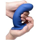 Squeezable Thick Phallic Dildo - Blue