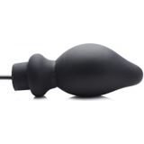 Ass-Pand Large Inflatable Silicone Anal Plug - Black