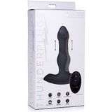 Vibrating and Thrusting Remote Control Silicone Anal Plug