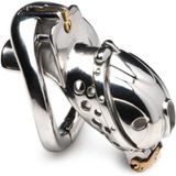 Deluxe Locking Chastity Cage