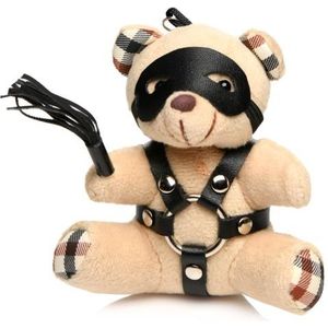 XR Brands AH120 - BDSM Teddy Bear Keychain - Tan