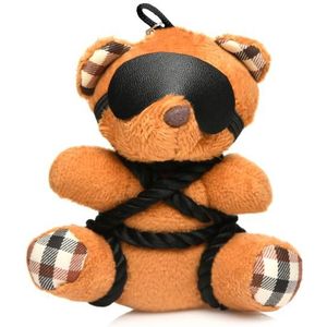 XR Brands AH121 - Rope Teddy Bear Keychain - Brown