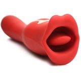 Lickgasm Dubbelzijdige Kus Vibrator - Rood