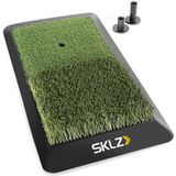 SKLZ Unisex Adult Home Golf Driving Range Kit met net, golfballen, starthelling en afslagen, zwart/geel, 1 maat