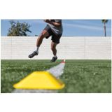 SKLZ Mini Cones - Pionnen voor Training - 20 Stuks - 10 Geel / 10 Rood - Inclusief Riempje - Vierkant