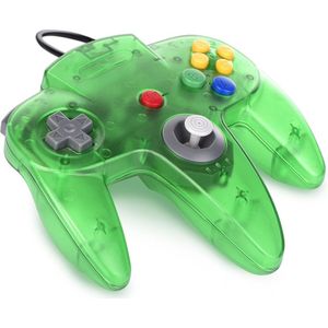 Nintendo 64 Controller Groen Transparant (TTX Tech)