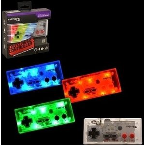 NES Style USB Controller (Blue/Red/Green LED)