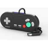 Retro-Bit Legacy GC Wired Controller - for Gamecube & Wii - Black