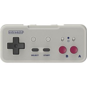 Retro-Bit Origin8 2.4G Manette sans fil Nintendo Switch & NES - Receveurs USB & NES inclus - GB Grey Edition