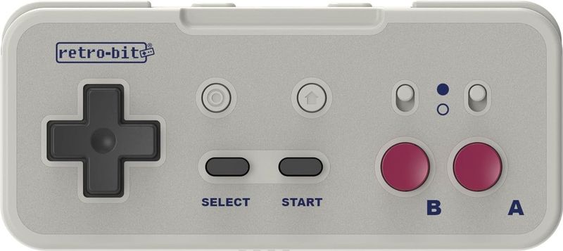 Retro-Bit - Origin8 - Draadloze Controller - Grijs - Inclusief USB- en NES-ontvangers
