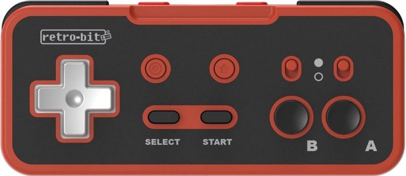 Retro-Bit - Origin8 - Draadloze Controller - Zwart - Inclusief USB- en NES-ontvangers