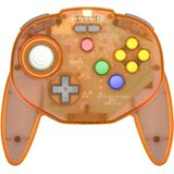 Retro-Bit - Tribute 64 - Draadloze Controller - Oranje - Platinum Series