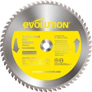 Evolution zaagblad TCT voor snijden RVS 355mm 90z (EVO-355-90-SN)