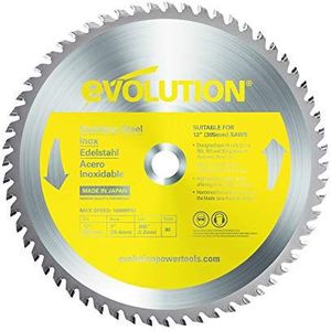 Evolution Power Tools 12BLADESS zaagblad van roestvrij staal, 30,5 cm x 80 tanden