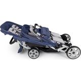 Gaggle Jamboree Opvouwbare Kinderwagen Blauw voor 6 Kinderen