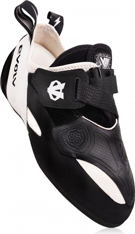 EVOLV V6 klimschoen voor indoor klimmen & boulderen, 1000 Gray Black, 37 EU