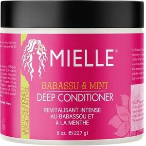 Mielle - Babassu Oil & Mint Deep Conditioner - Conditioner - Babassu - Mint - Natuurlijke Ingrediënten