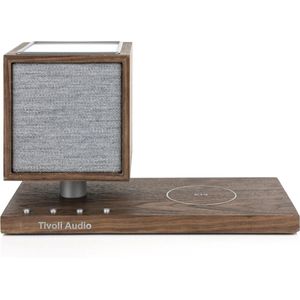 Tivoli Audio Revive AUX IN / BLUETOOTH / GELEIDE LAMP / LUIDSPREKER  / DRAADLOZE LADER - Walnoot