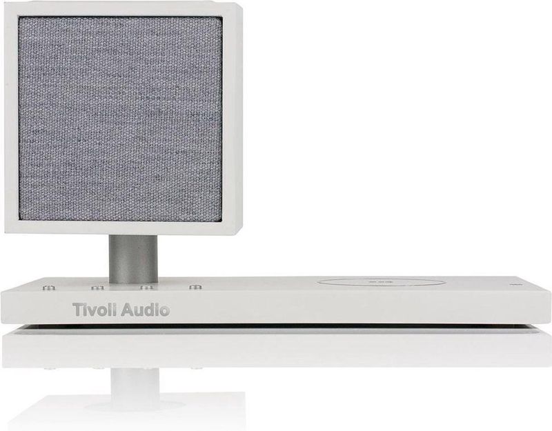 Tivoli Audio - Revive - Bluetooth speaker - draadloze Qi-oplader - Wit/Grijs