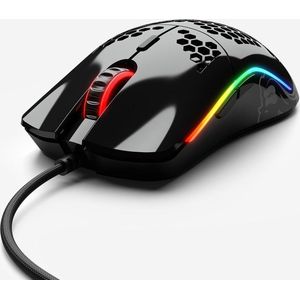 Glorious PC Gaming Race Model O (small) Muis USB Type A Optisch 3200 DPI Rechtshandig Zwart
