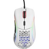 Glorious - Model D - Gaming Muis - Wit - Optisch - USB Type-A