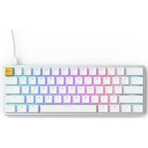 Glorious - GMMK Compact - Mechanisch Gamingtoetsenbord - Wit - Gateron Brown-schakelaars