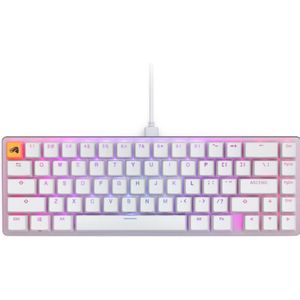 Glorious - GMMK 2 Compact - Mechanisch Gamingtoetsenbord - Wit - Aluminium Frame, RGB per Toets, Volledige NKRO