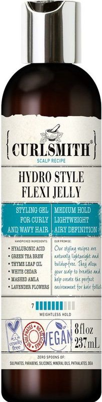 Curlsmith Hydro Style Flexy Jelly Styling Gel CG methode Curly Girl