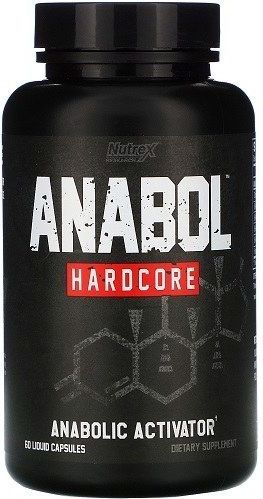 Nutrex - Anabol Hardcore - Testosterone Booster - 60 Capsules