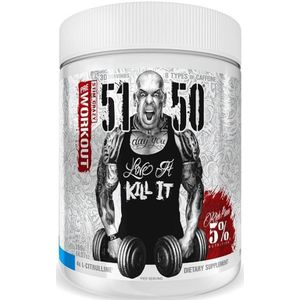 5% Nutrition Rich Piana Pre-Workout - 5150 Pre Workout - Legendary Series - Wild Berry - 375 gram (30 doseringen)